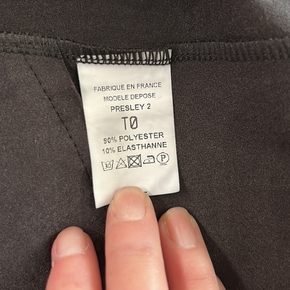 One O One Paris Black Embellished Blazer - Picture 6 of 8